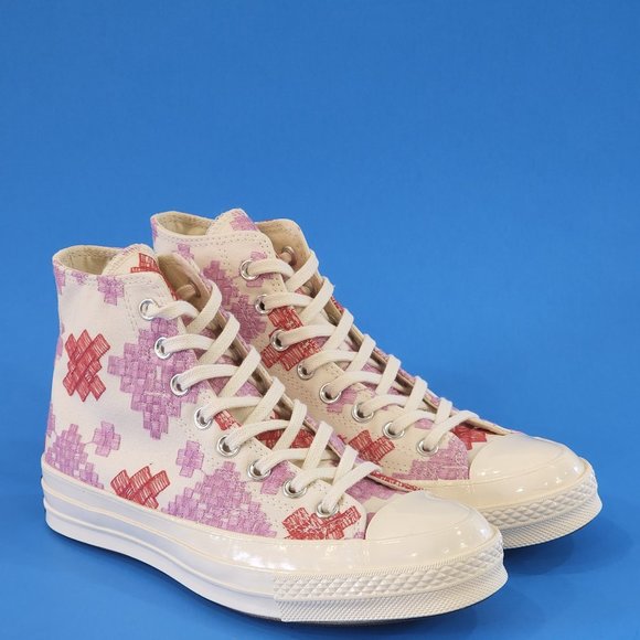Converse Shoes - Converse Chuck 70 Hi Bright Embroidery Canvas Women's Sneakers A02183C NWT